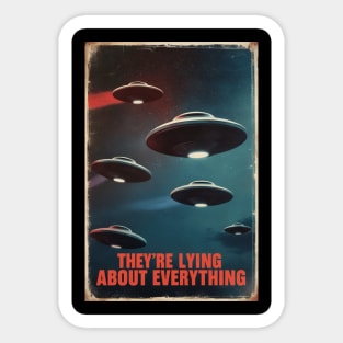 New Jersey Drones UFO Sticker